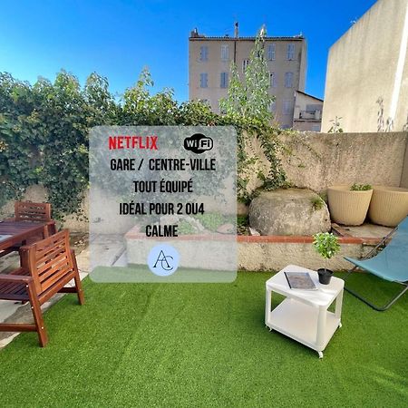 شقة Le Grand Bleu Terrasseclimwifinetflix Proche Gare-Centre مارسيليا المظهر الخارجي الصورة