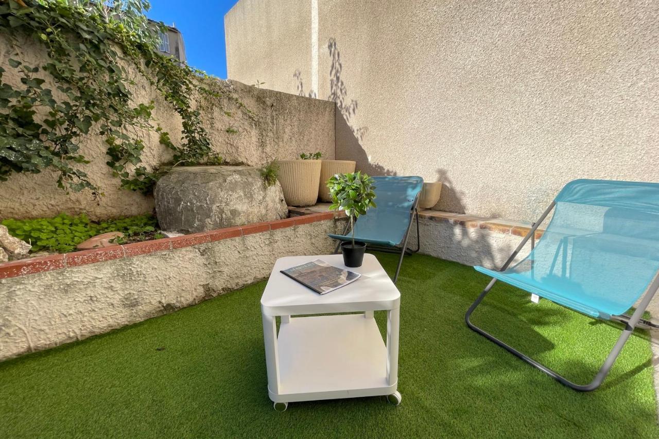 شقة Le Grand Bleu Terrasseclimwifinetflix Proche Gare-Centre مارسيليا المظهر الخارجي الصورة